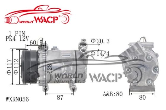 273000QAJ 8200037058 8200840770 Auto airconditioning compressor Voor Renault Clio Voor Twingo WXRN056