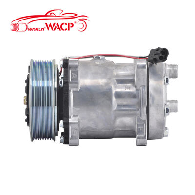 12V TruckAirconditioner Compressor Voor NewHolland Voor Liebherr 7H15 8PK OEM SD7H158143 WXTK242