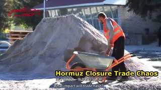 Wat denkt u dat de impact zou zijn op de buitenlandse handel als de Straat van Hormuz zou worden gesloten? d
